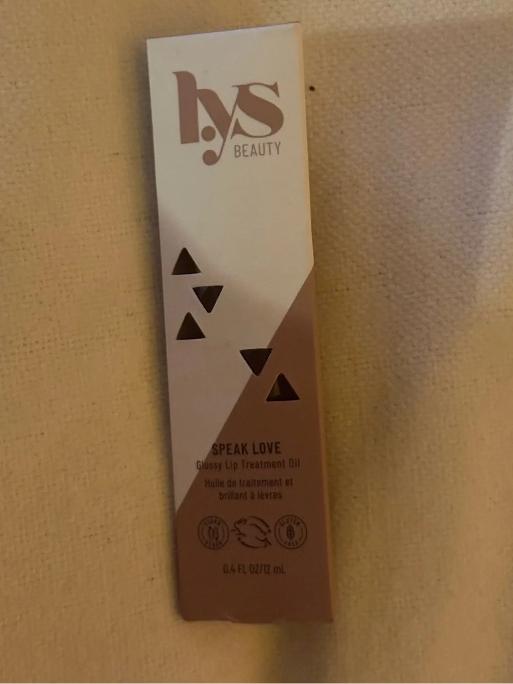 NWT Lys Beauty Speak Love Glossy Lip Treatment Oil